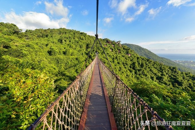 在三亚感受亚龙湾的惬意,三亚亚龙湾热带雨林美景