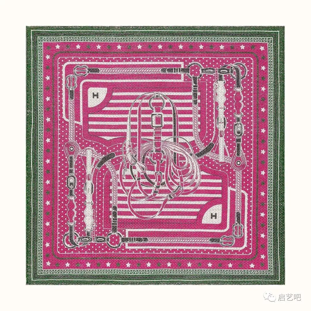 踏青归来,爱马仕中式马鞍丝巾