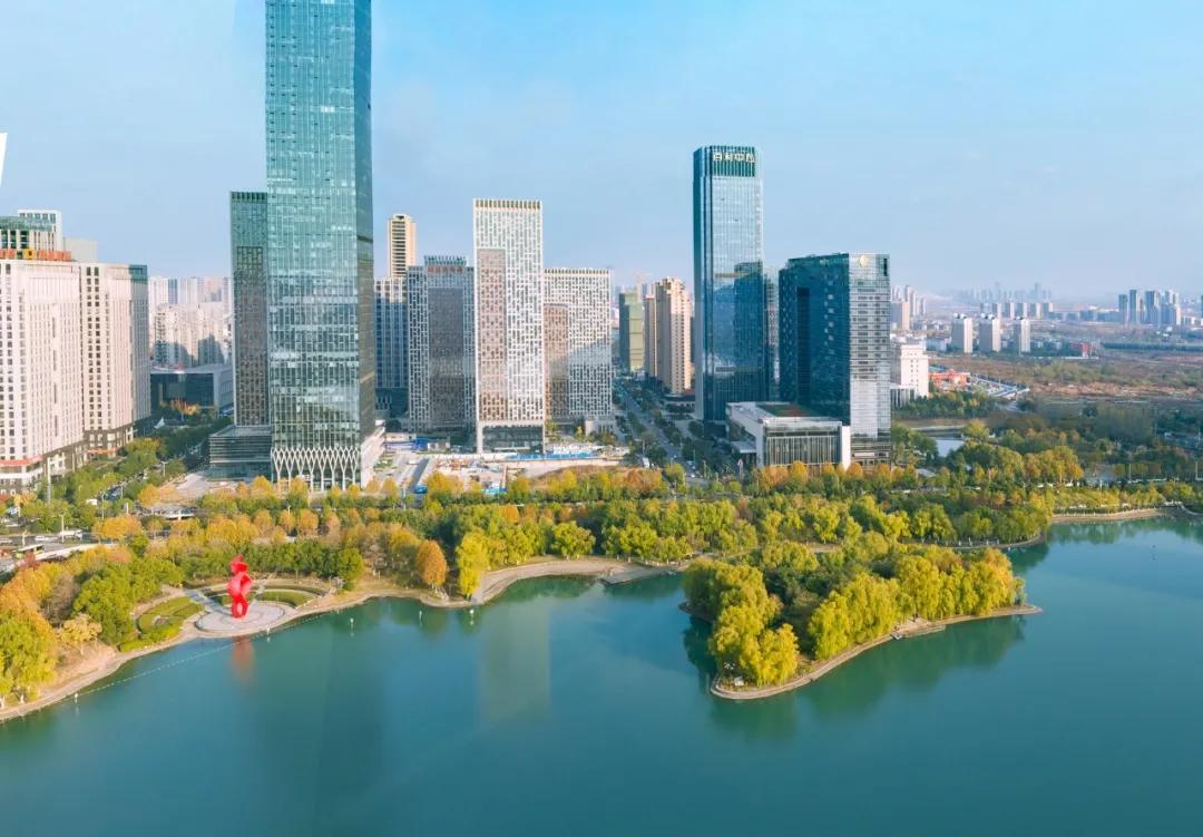 安徽省合肥市天鹅湖,安徽合肥的天鹅湖