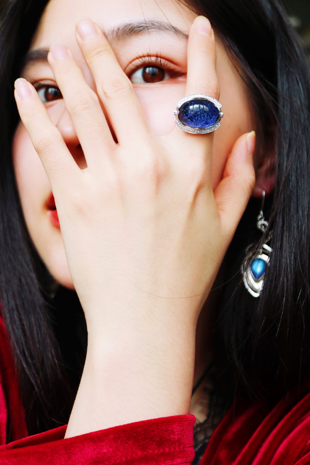 晶石发晶,五彩晶石发晶