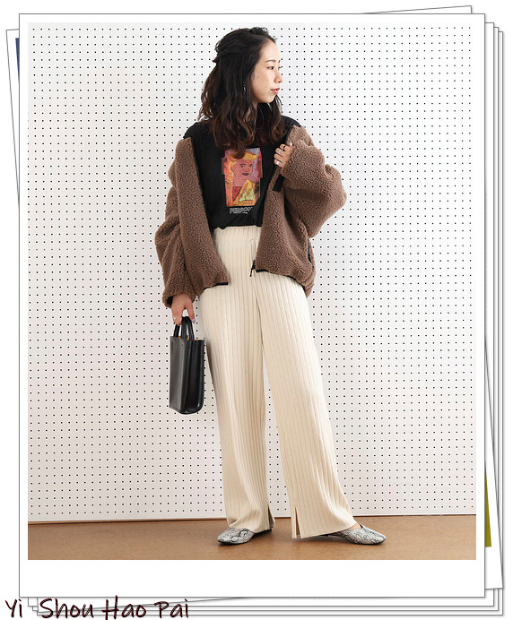 阔腿裤怎样搭配外套好看,阔腿裤搭配棉外套怎么穿好看