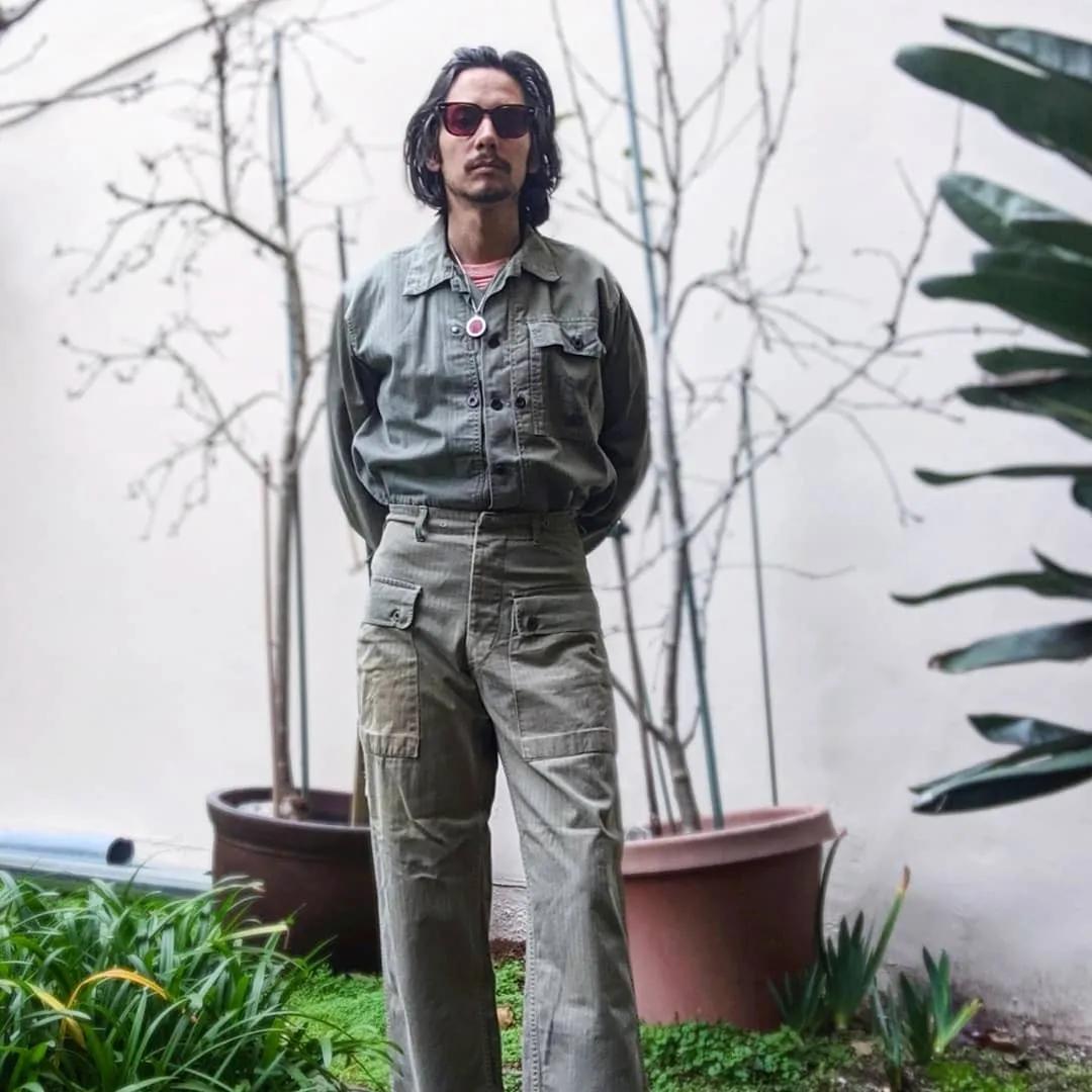 穿军装不要再说M65了,HBT能让你更复古