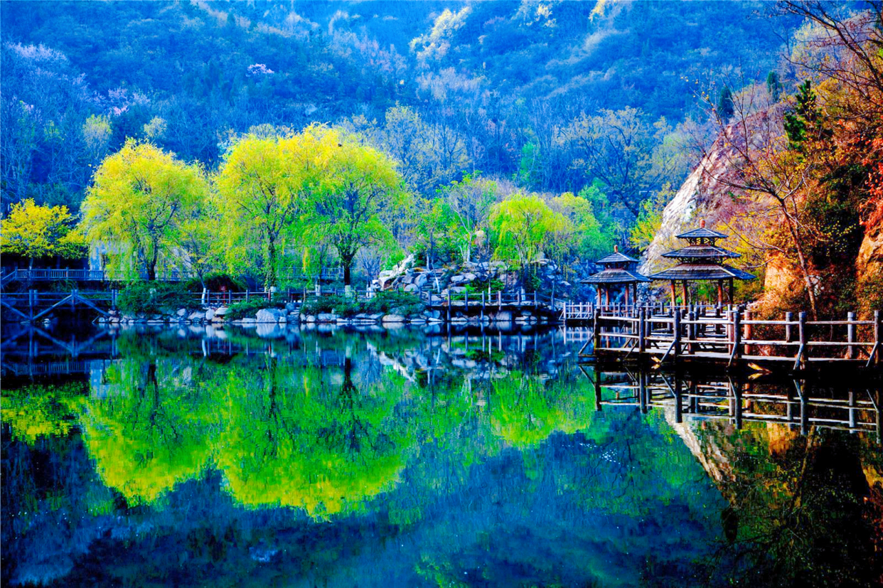 山东一票通游玩的景点,山东一景区一次接待千团十万人次