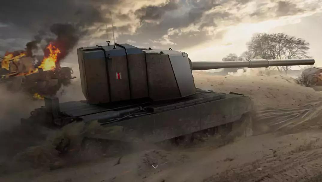 英国fv201a45重型坦克,fv215b183主战坦克如何获得