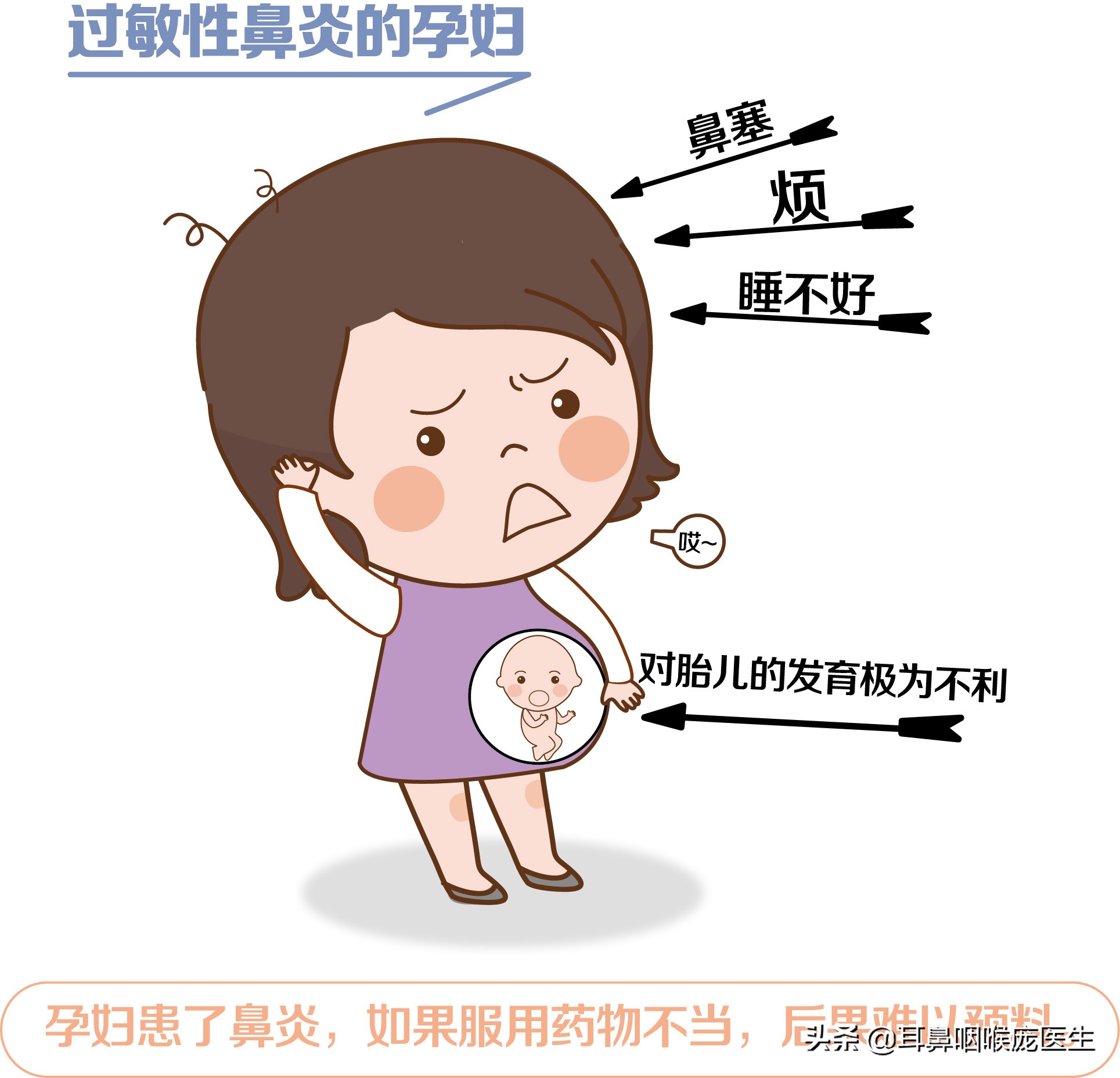 准妈妈们出现这些情况一定要注意,准妈妈鼻炎怎么办