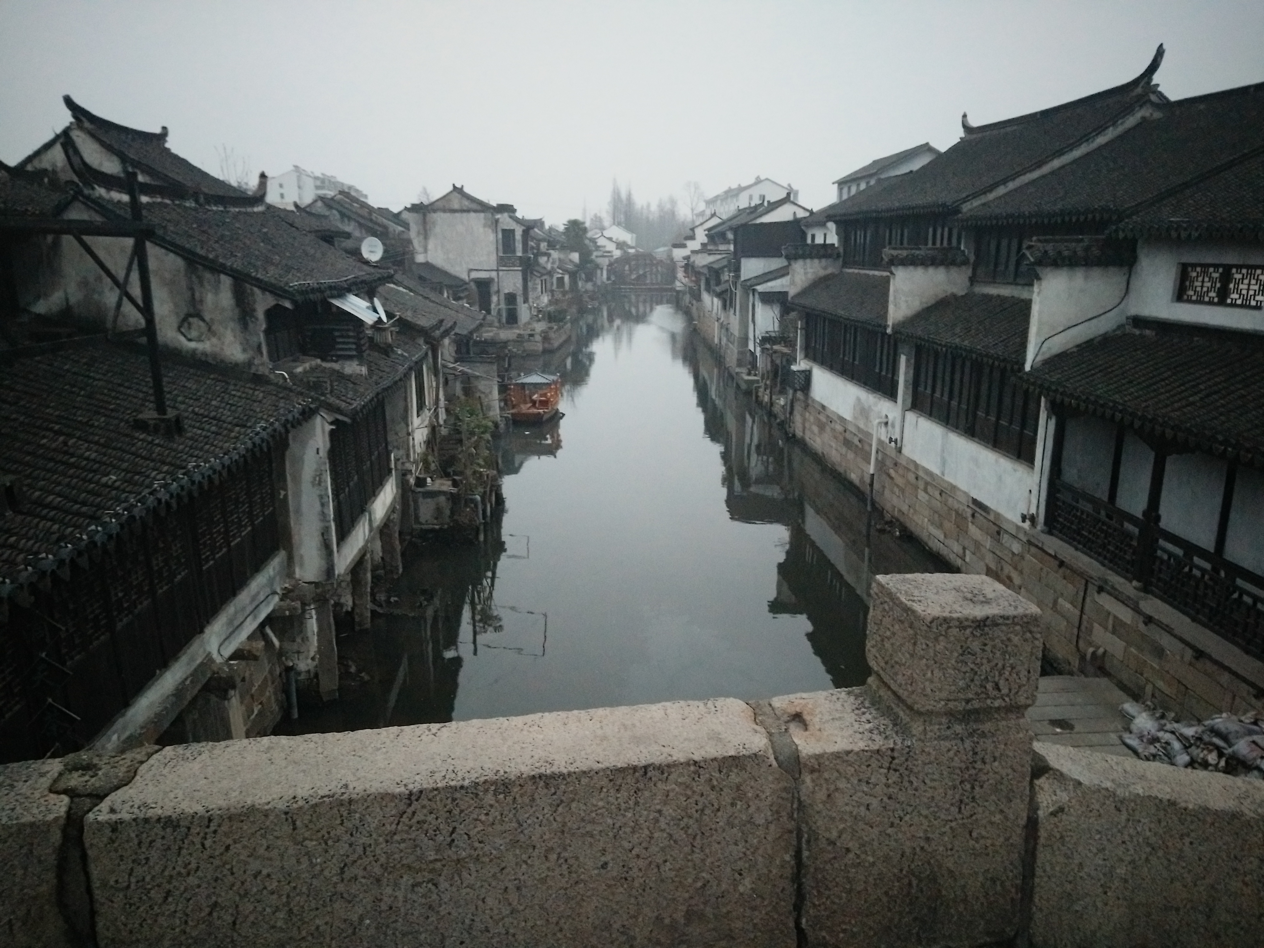 太仓港沙溪古镇,一河两岸的古镇