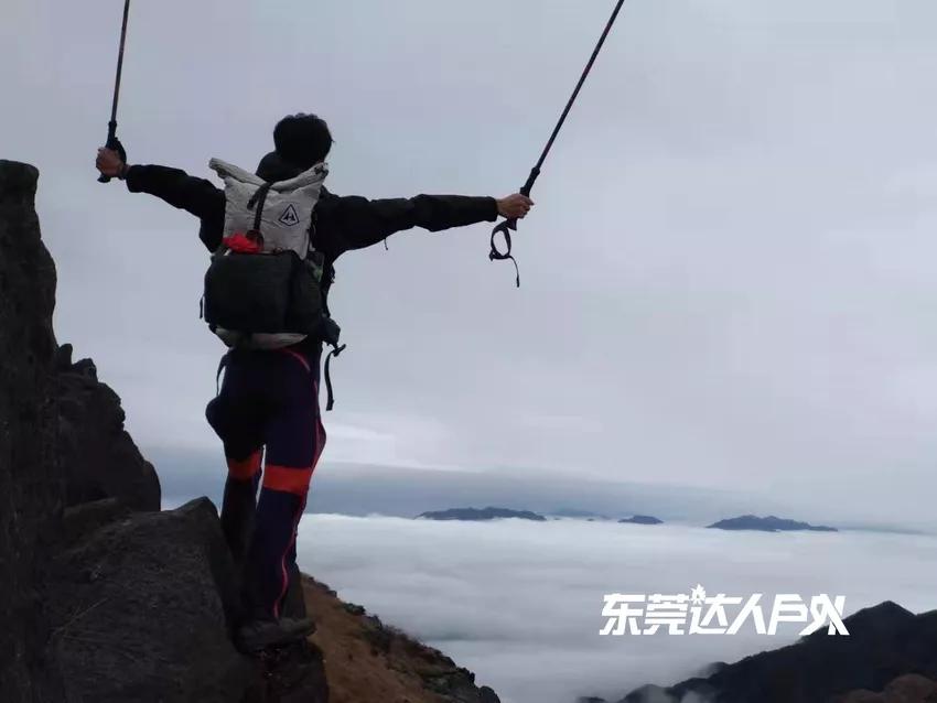 徒步挑战增城第一高峰牛牯嶂,挑战阳山第一峰