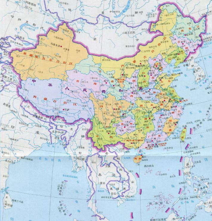 中国在世界的地理位置,中国的地理位置是地球上最好的