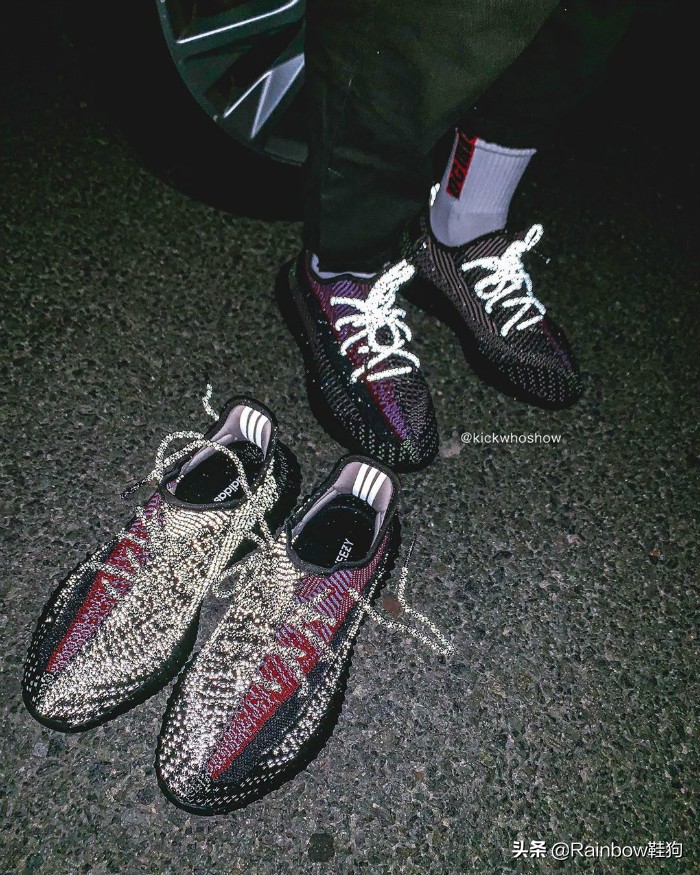 yeezy黑红满天星,yeezy黑色满天星升级版