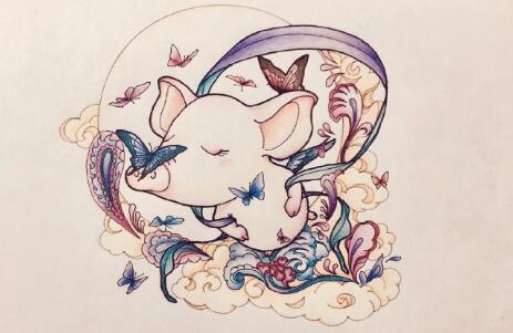 简单敦煌纹样,敦煌飞天壁画适合纹样