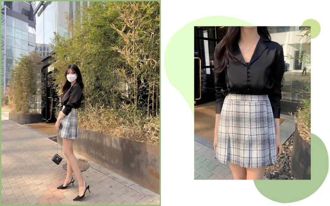 夏季短裙显瘦穿搭,冬季穿什么短裙显瘦显高