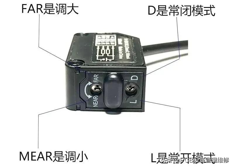 光电开关l挡和d挡区别,光电开关on与off什么意思