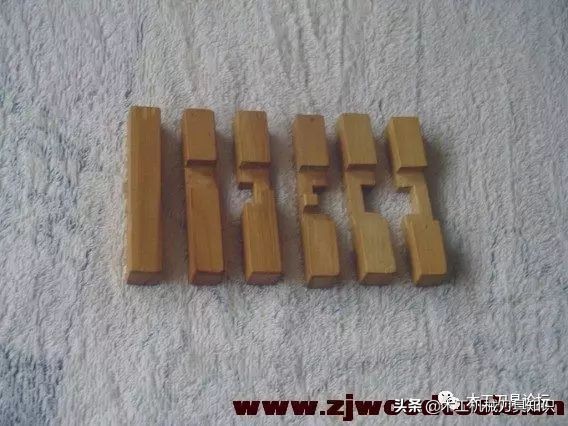 鲁班锁六柱印教程,鲁班锁四根怎么拼