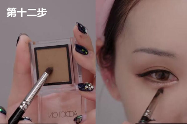 日系大眼萌妆简单画法,画大眼妆教程新手必学