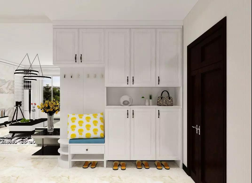 鞋柜怎么装利用空间大又好看,实用不占地收纳多的鞋柜