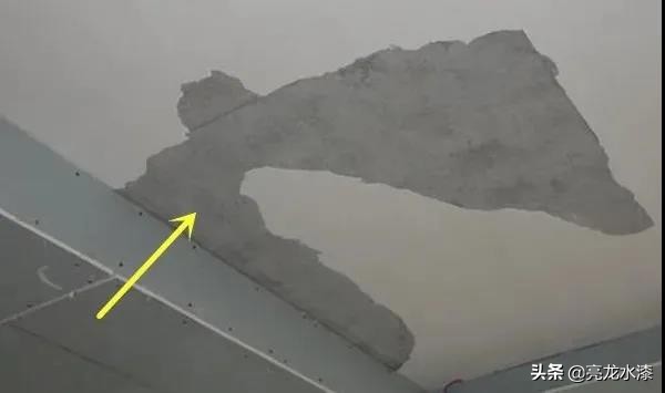 刮完腻子墙面开裂是工人的问题吗,石膏板吊顶腻子开裂修复