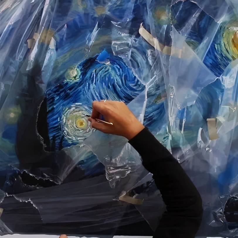 “塑料”艺术家“盗版”世界名画，明明是高仿之作，却人人称妙？