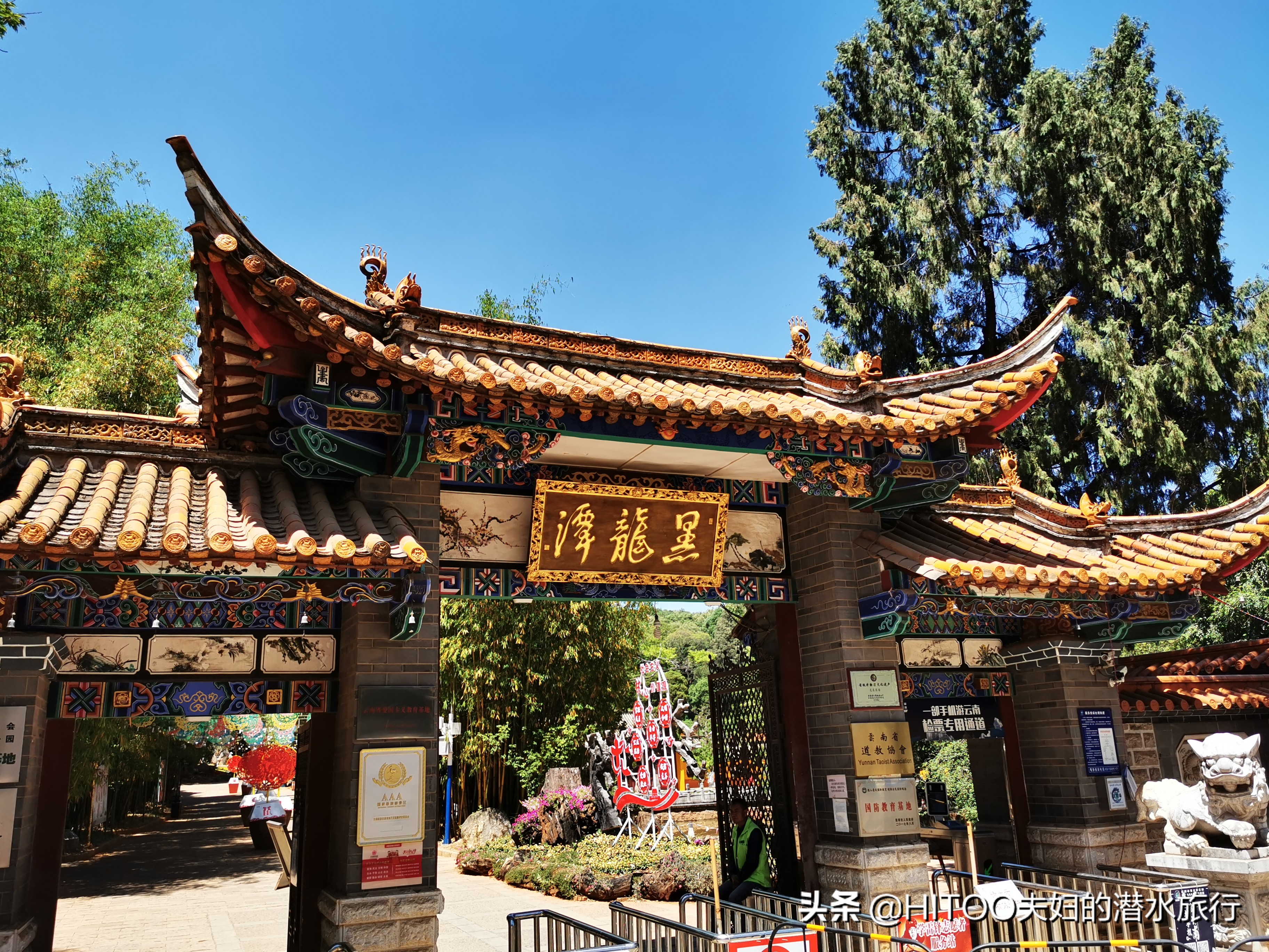 先有黑水祠，再有昆明城，来黑龙潭看奇景异木|自驾游记4