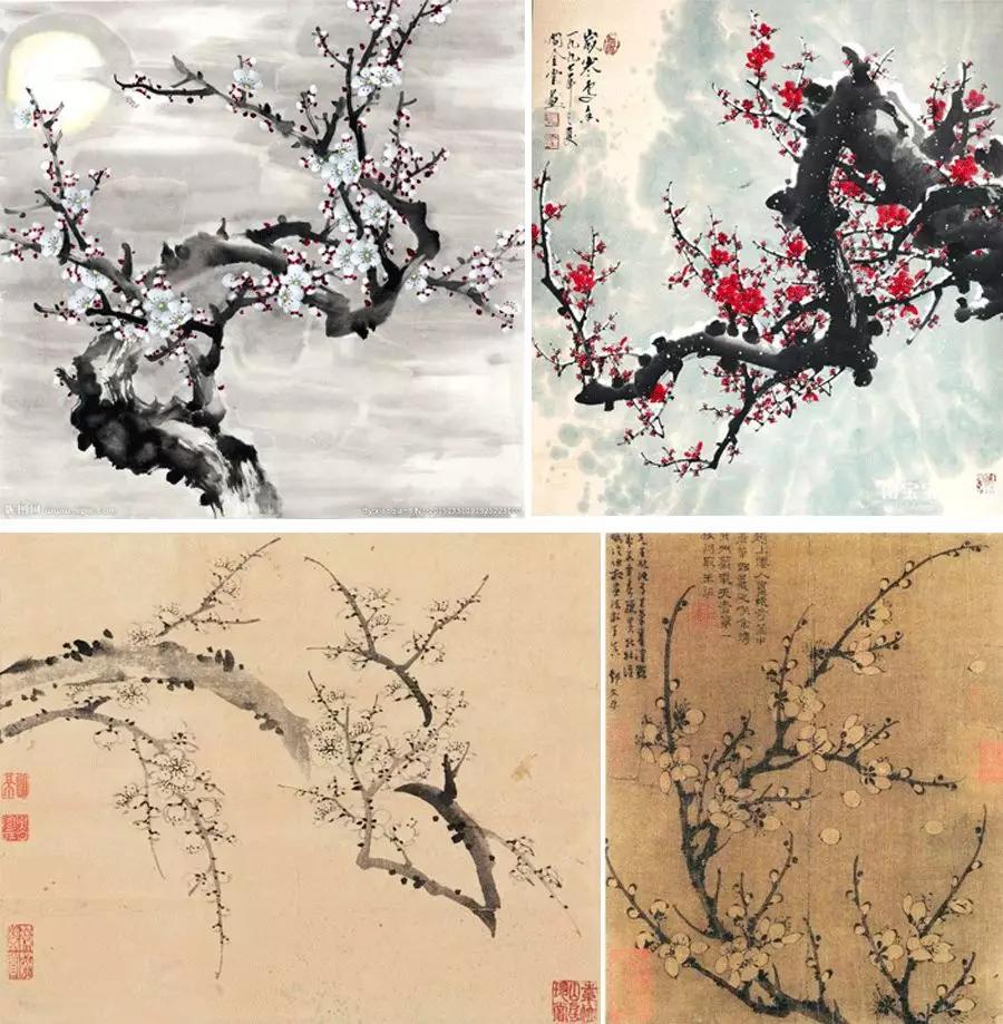 梅花怎么画简单又好看粘土,桃花水彩儿童画最简单