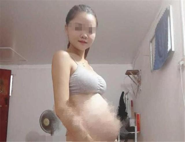 95后孕妈开心“炫腹”，大方分享孕肚照，被老公指责穿的少不要脸