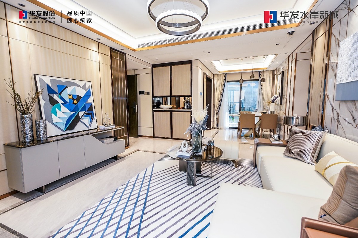 耀启主城,一鉴倾心|华发水岸新城艺术示范区,惊艳绽放