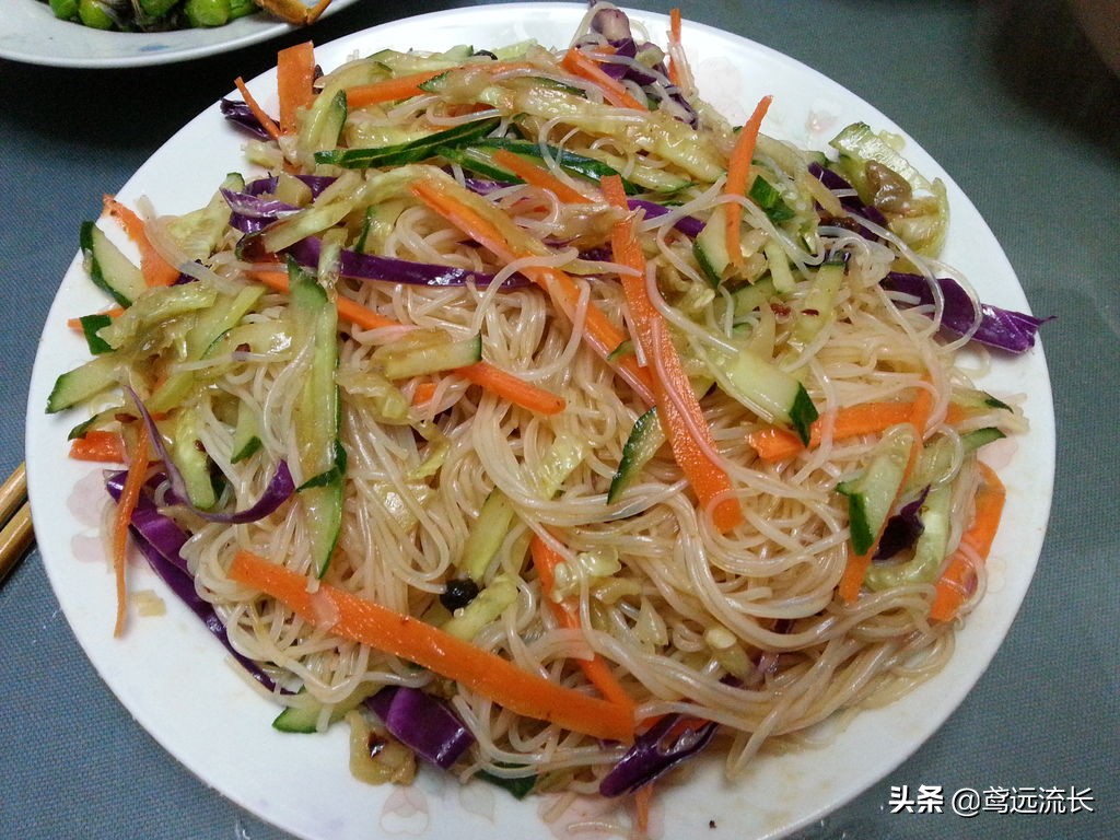 凉拌粉丝的做法,凉拌粉丝的做法儿童