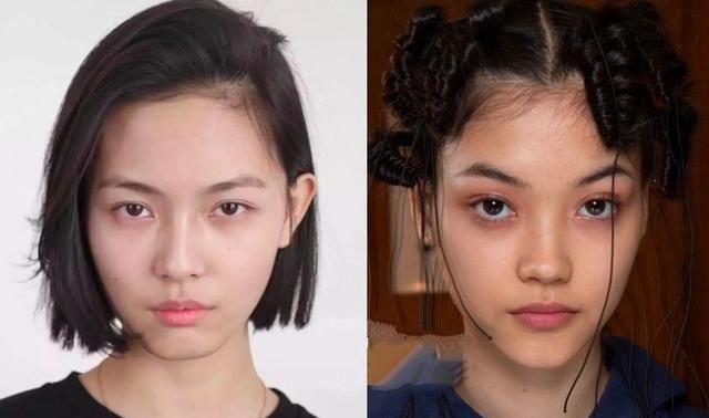 凸嘴的五官比例,宽眼距塌鼻梁凸嘴