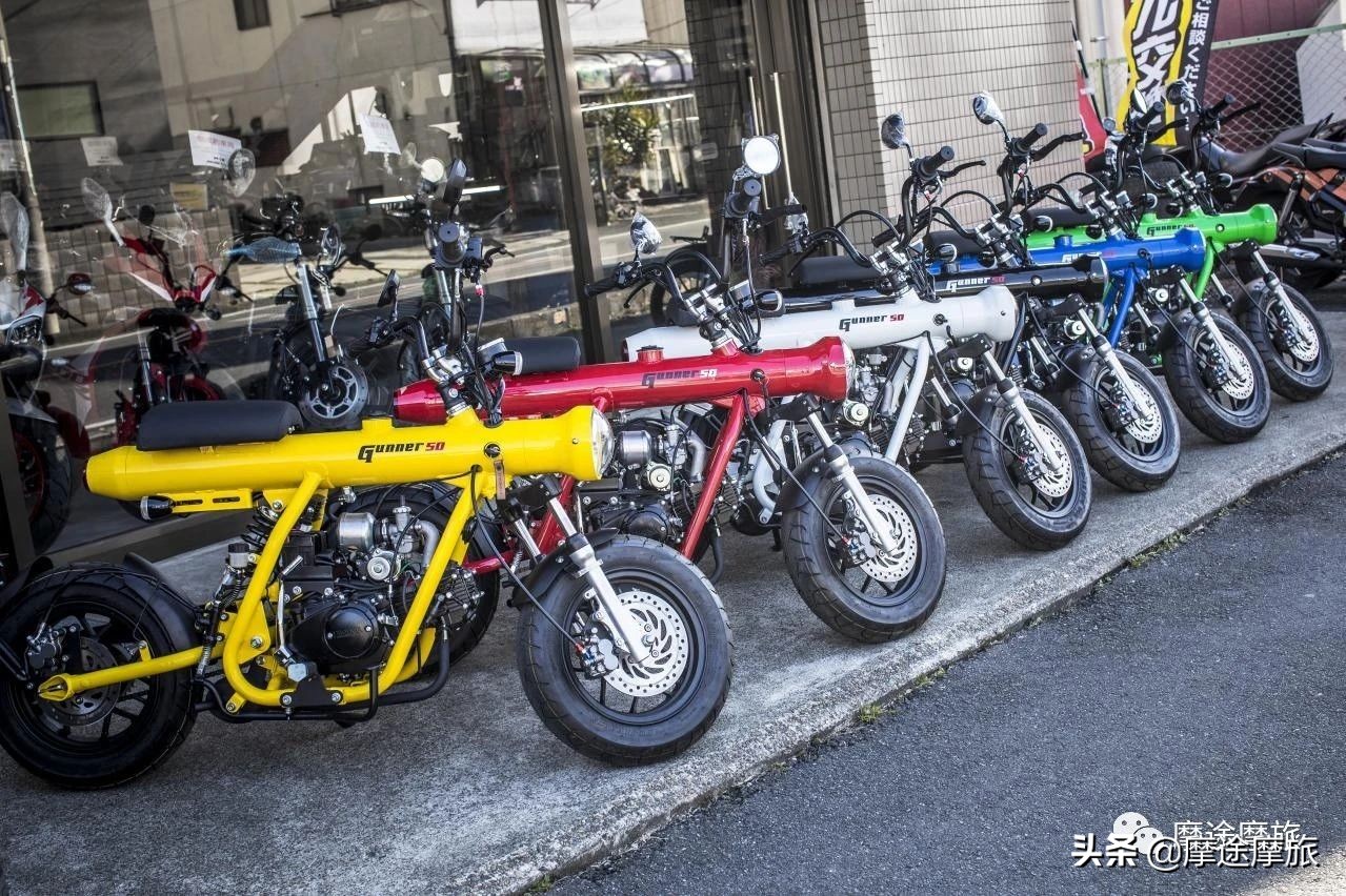 火箭筒专用小摩托,泰国产小摩托gunner50