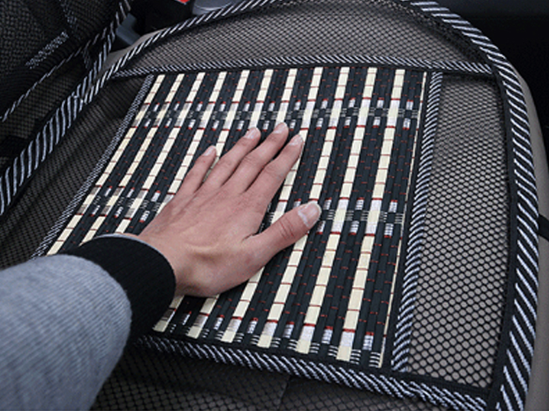 夏天什么坐垫开车透气好不闷热,夏季竹片汽车坐垫透气凉爽不闷热