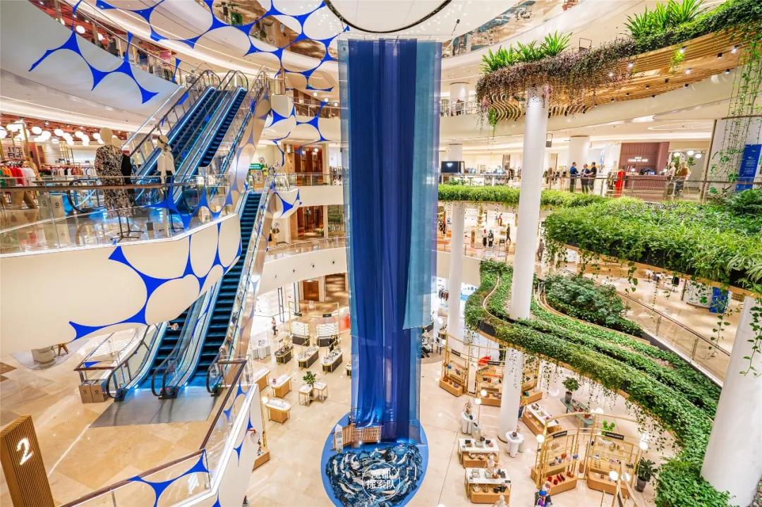 9月环保季,上海老佛爷百货开启一场“绿色”狂欢