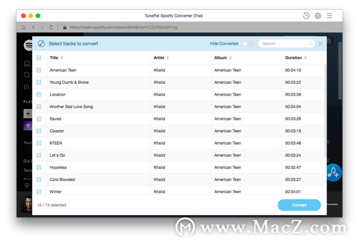 spotify音乐怎么转换成歌曲,怎么将spotify设置为苹果默认音乐