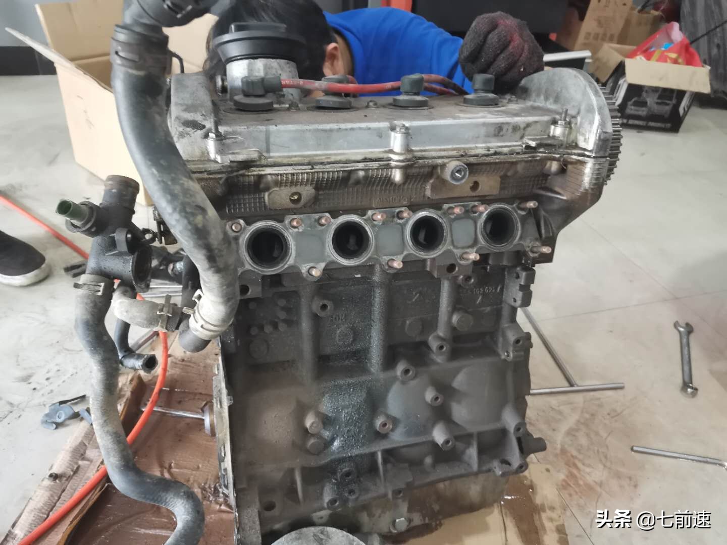 修复你再陪我征战十年-高尔夫MK4