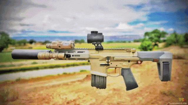 aac蜜獾式pdw步枪图片,美军大口径步枪