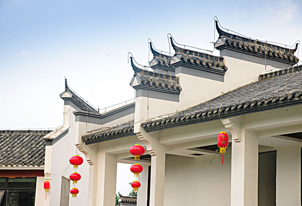 普通南方老式民居,老门东徽派