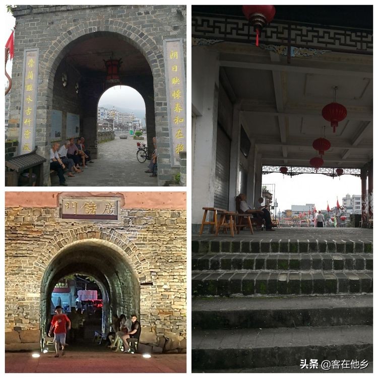 长汀县古街印象土特产,长汀古城异域风情