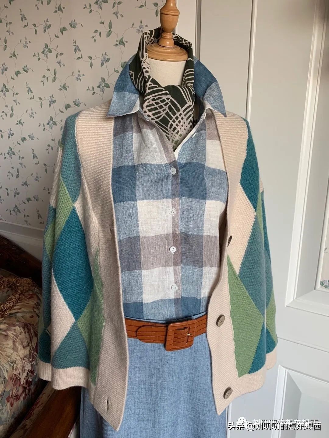 格纹怎么搭配,搭配格纹