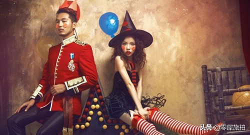 六一拍的婚纱照,童趣可爱婚纱照