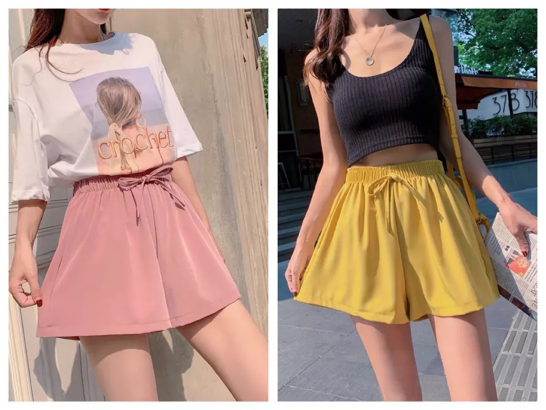 小个子微胖女生夏天穿的短裤,小个子夏季短裤适合穿多长