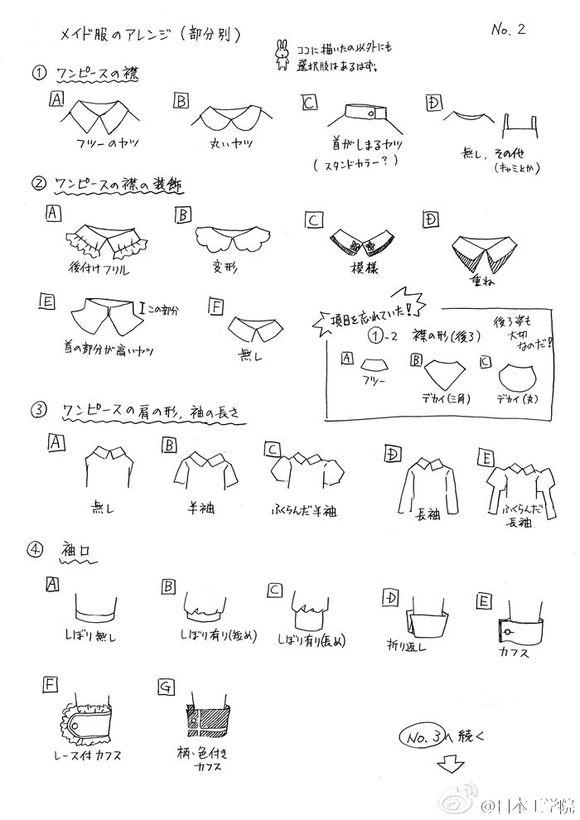 不可错过的超全女仆装分解！