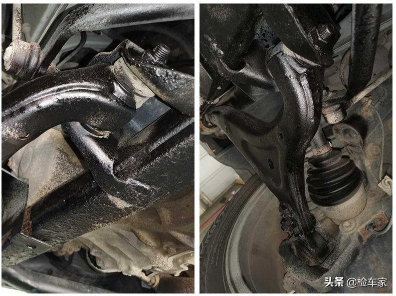 4万多的名爵锐腾买来糟心，拆开饰板车主叫出声，底盘装甲白喷了