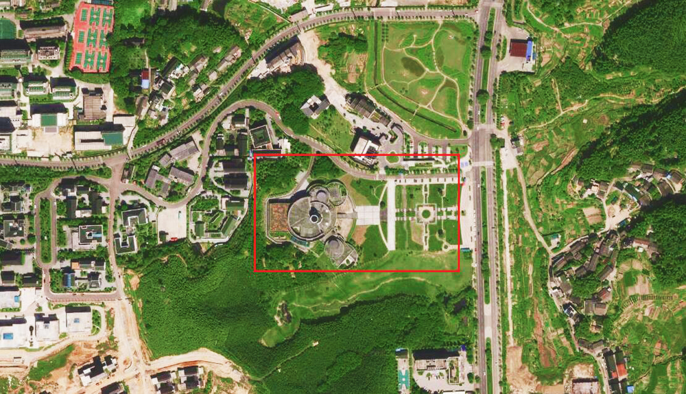 航拍浙江龙泉山,龙泉卫星地图高清版