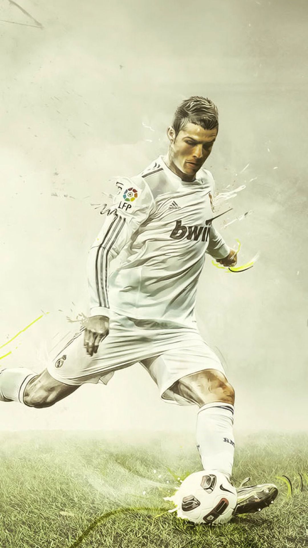 手机壁纸c罗球衣,手机壁纸足球c罗卡通