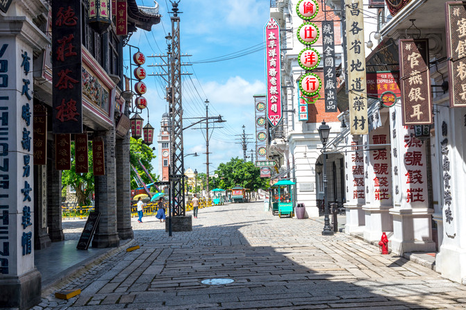 美丽椰城海口夜景,品味海口的韵味感受椰城的魅力