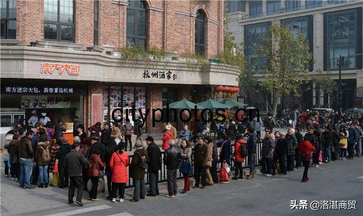 杭州第一步行街,杭州延安路湖滨商业街区