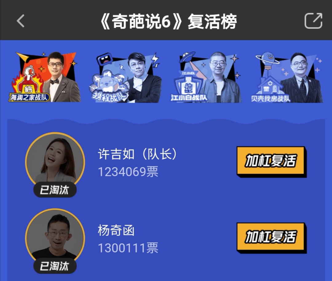 《奇葩说》复活悬了，主持人大赛出局，许吉如为何成了强推之耻？