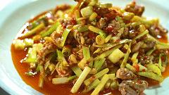 四川火爆腰花15秒,自贡火爆泡椒猪肝