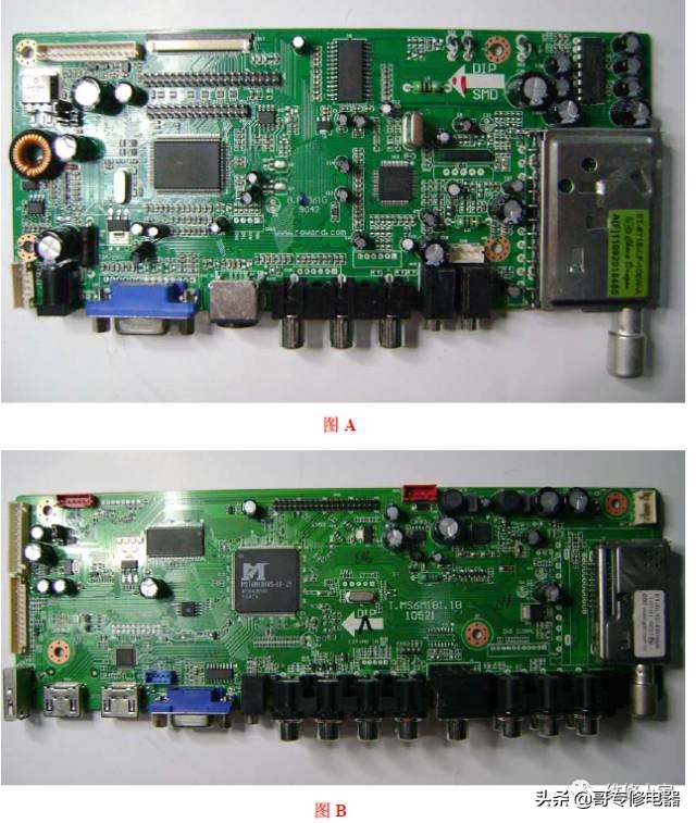 液晶电视接口线图解,液晶电视三张膜顺序图解