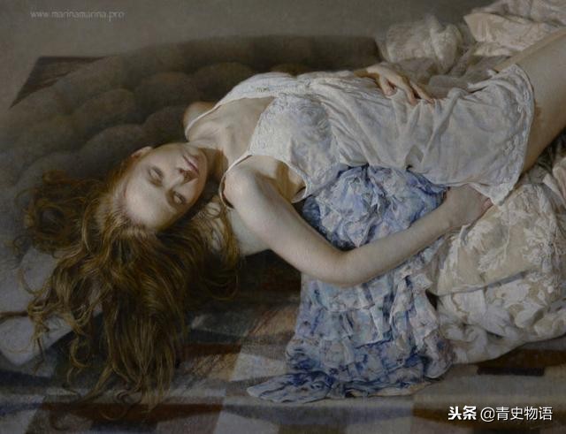 俄罗斯女画家画的唯美油画,俄罗斯女画家图片大全