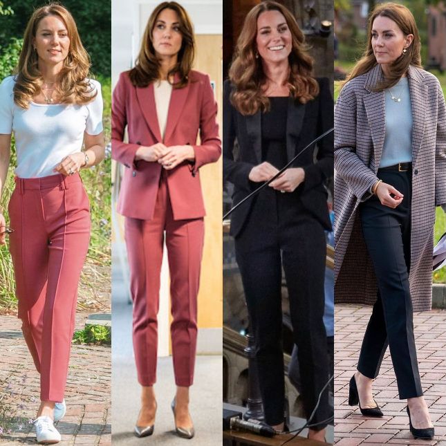 凯特全身红裙穿搭,凯特最新着装