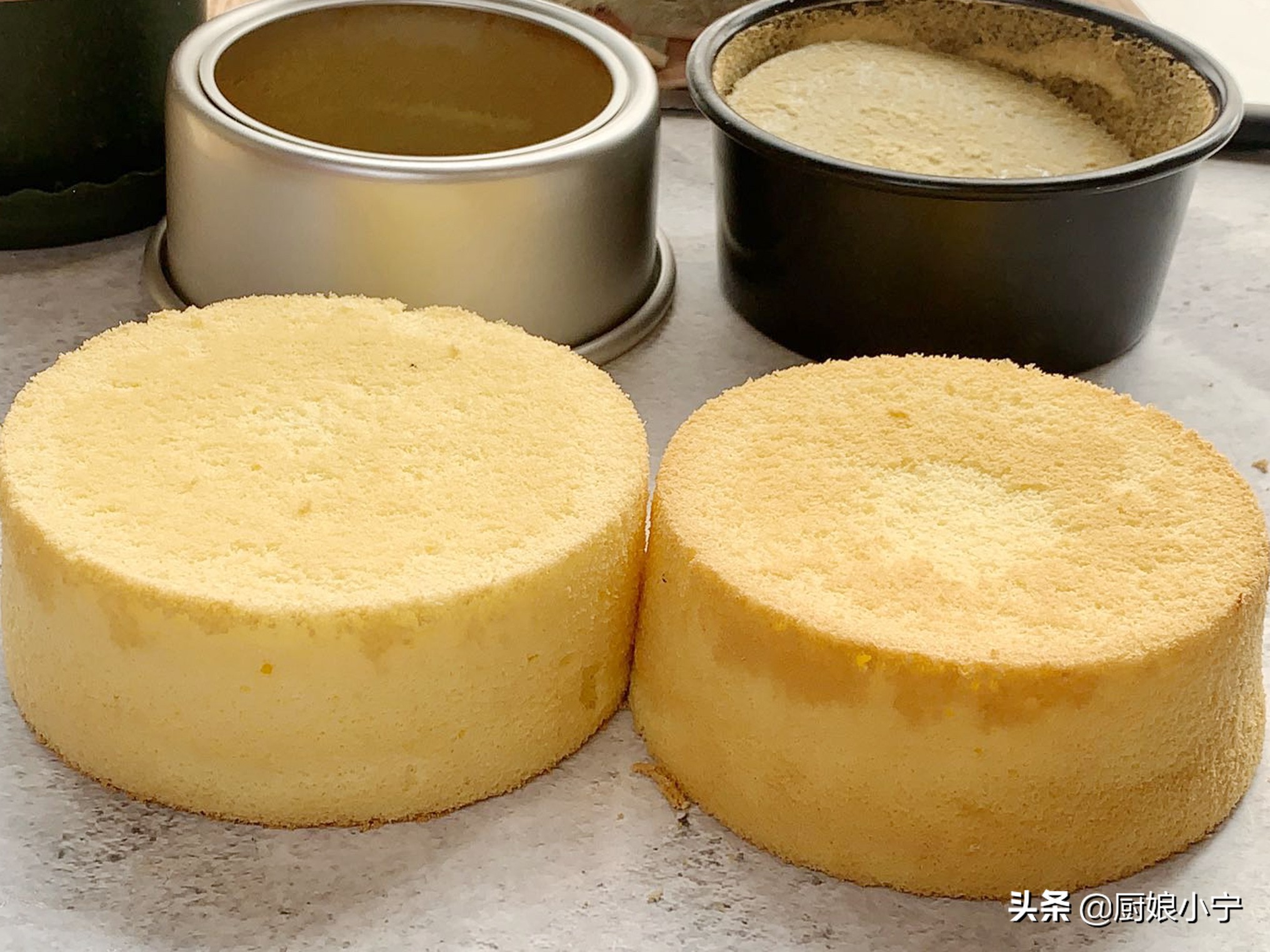 戚风蛋糕怎样做不开裂不塌陷,戚风蛋糕倒扣教学